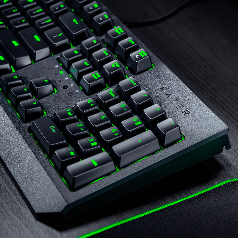RazerBLACKWIDOWESSENTIAL Razer Blackwidow 標準バージョン コンピュータ メカニカル ゲーミング キーボードに適しています|undefined