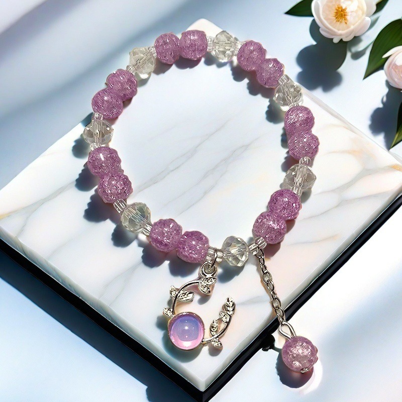 AD23 보라색 뿔 팔찌