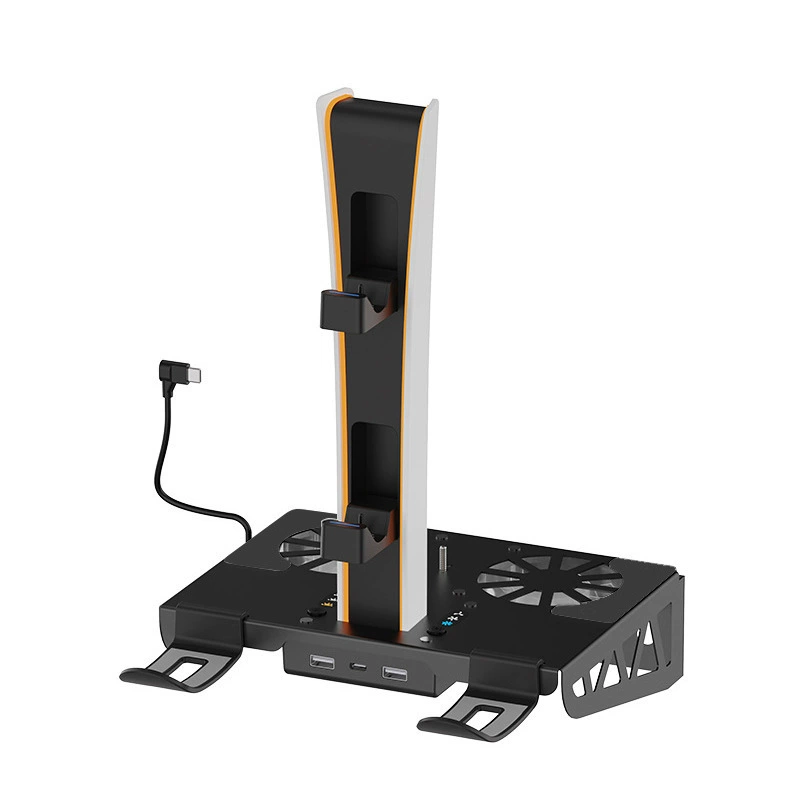 PS5pro/PS5slim host fan bracket PS5 handle holder charging headset VR storage hanger PS5 bracket
