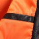 2022 autumn and winter new leather men's fleece biker leather jacket trendy youth baseball uniform embroidered leather jacket