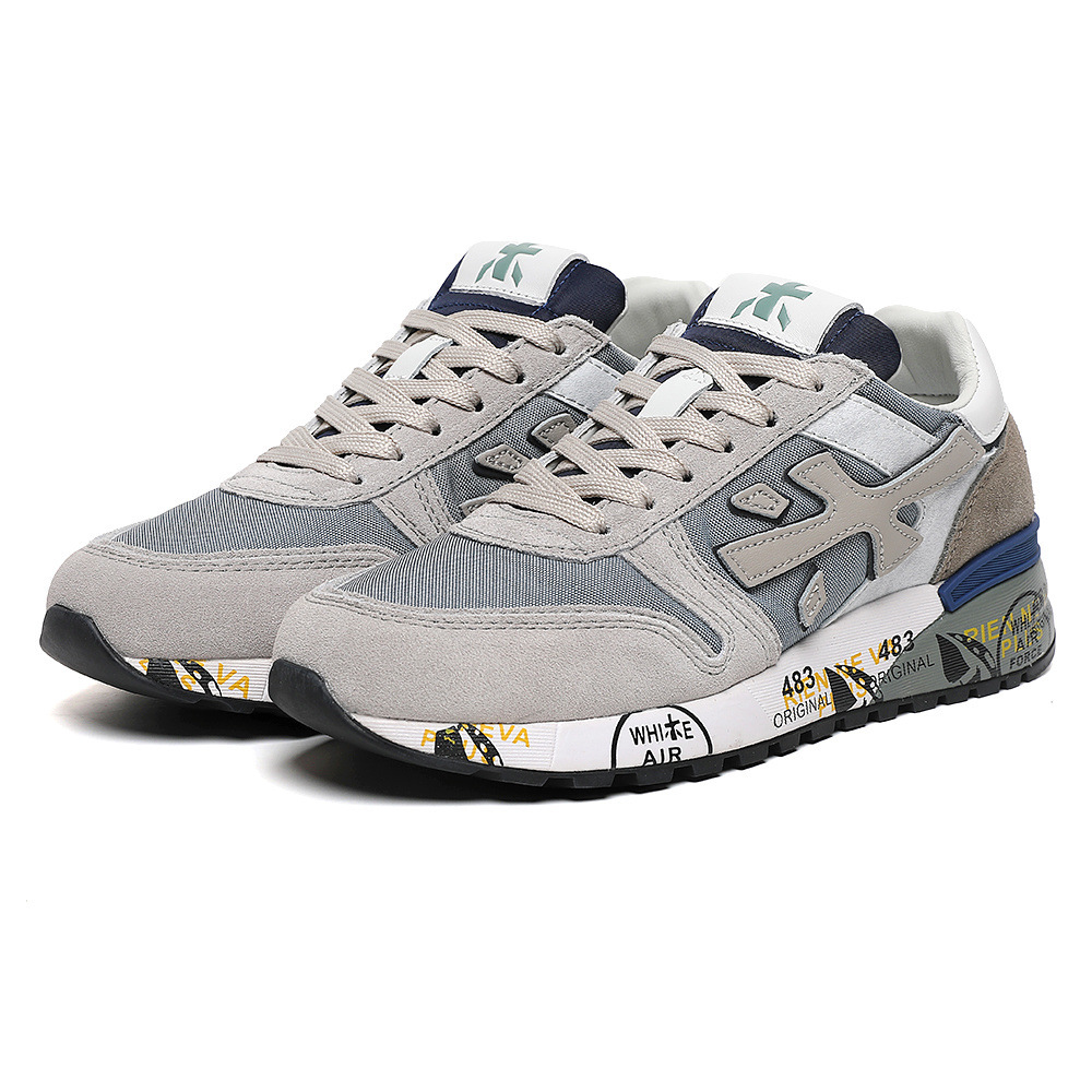 Comercio exterior transfronterizo nuevos zapatos masculinos premium, suela gruesa transpirable, zapatos deportivos casuales de cuero anti-pelú.