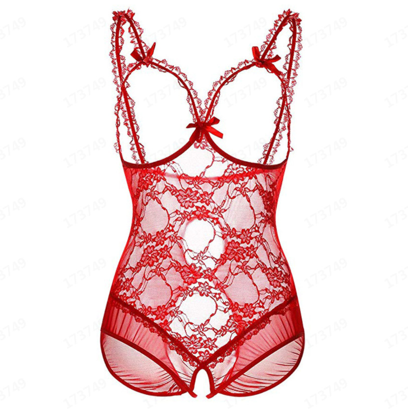 Lace Plus Size Lingerie Women Spicy Lingerie Crotchless Lace Bodysuit -  Honest FulPhilment