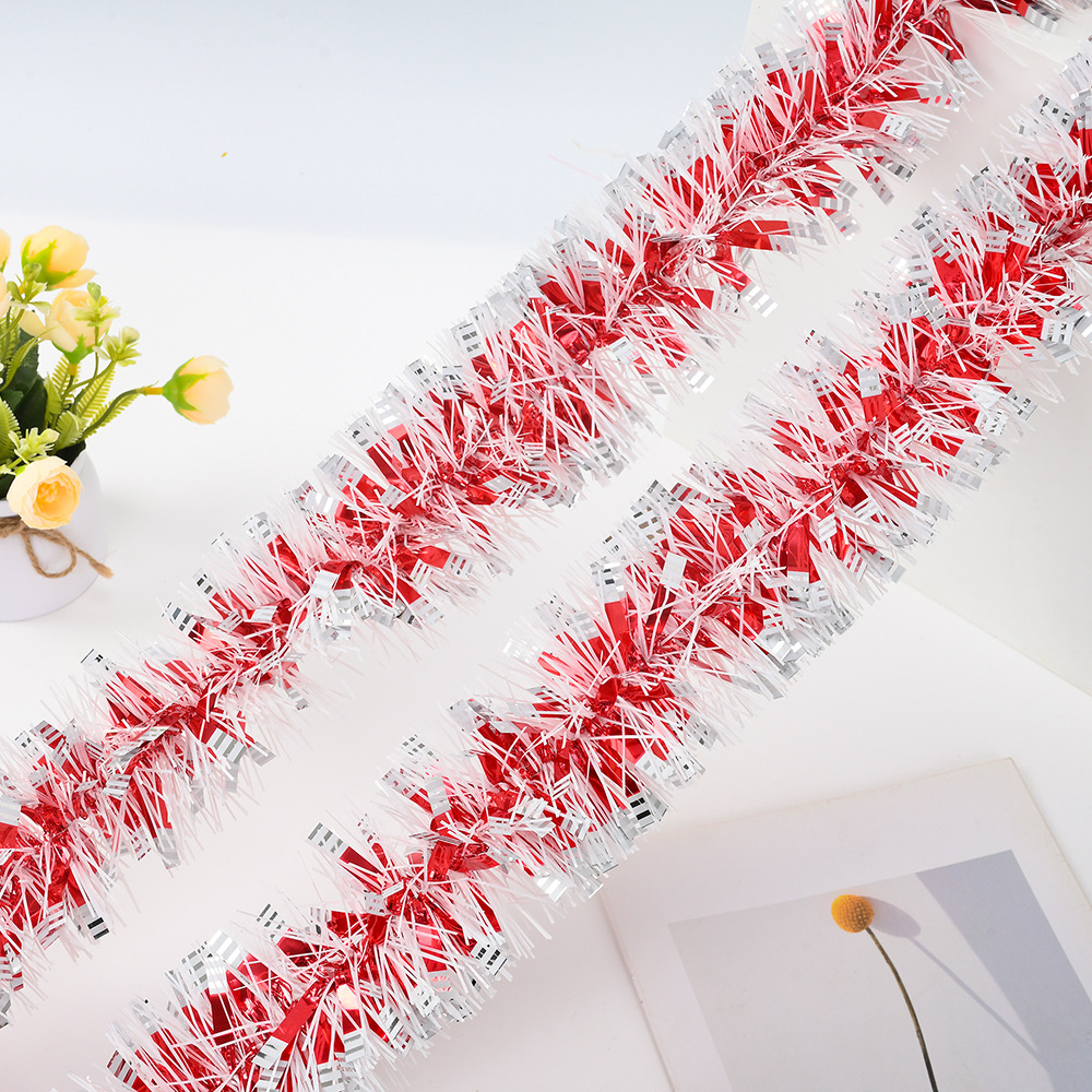 9cm 5 capas de comercio exterior transfronterizo encriptación engrosada banda de espuma de celosía festivales de decoración de Navidad dibujo de flores de lana