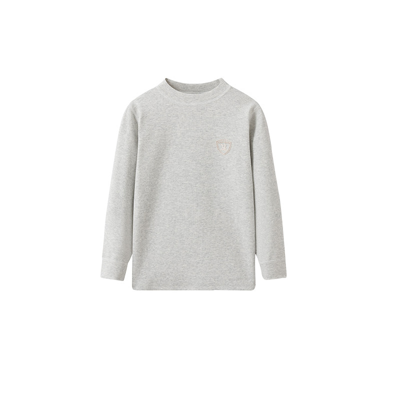 Ding-Shu Rong Colored Cotton Top) Solid Gray