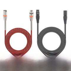 Canon male-to-female XLR to XLR extension cable for KTV microphones
