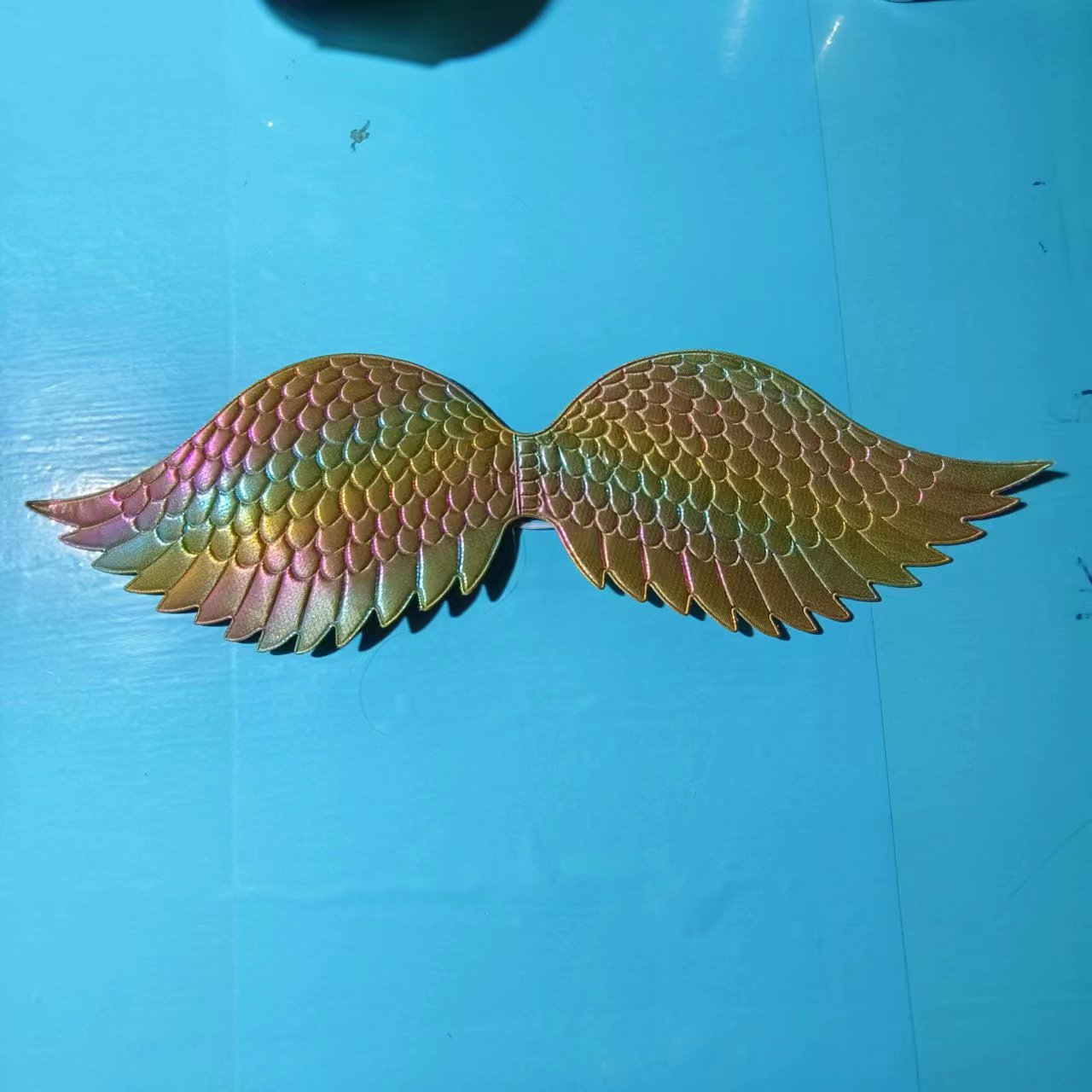 Show de baile infantil Ángel alas unicornio elfo alas coloridas trajes de fiesta accesorios espectáculo vestido