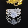 Design advanced ring, European style, high-quality style