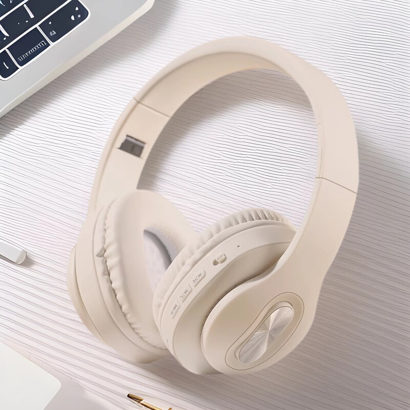 プライベートモデル工場製、耳を完全に覆う携帯電話用ヘッドセット、Bluetoothワイヤレスイヤホン、折りたたみ式、クリエイティブなデザイン|undefined