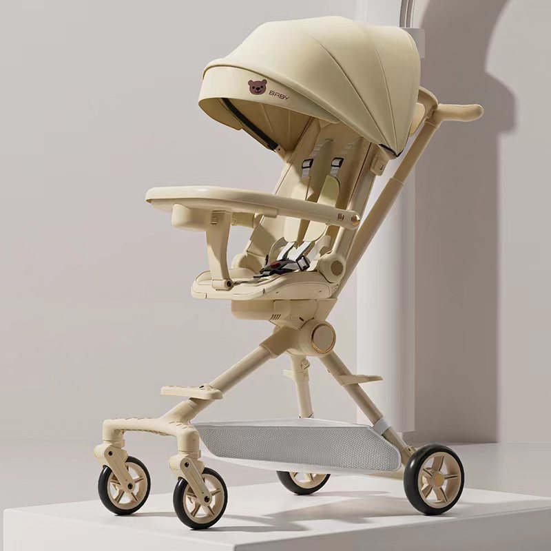 디너접시 + 시트쿠션 + 양산 + 하단포켓 + 물컵홀더 - 모카브라운