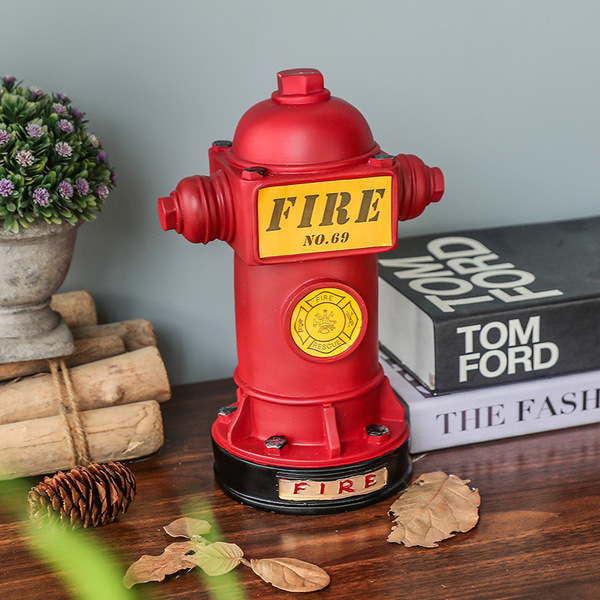 European -style retro fire hydrant home deposit money can creative…