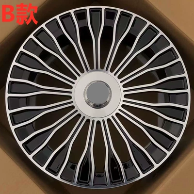 Special Mercedes-Benz Forged Wheel: Hub - 17x75j-b-black-glossy-surface