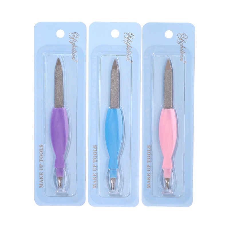 Double-sided exfoliating sharp manicure tools set for manicure…