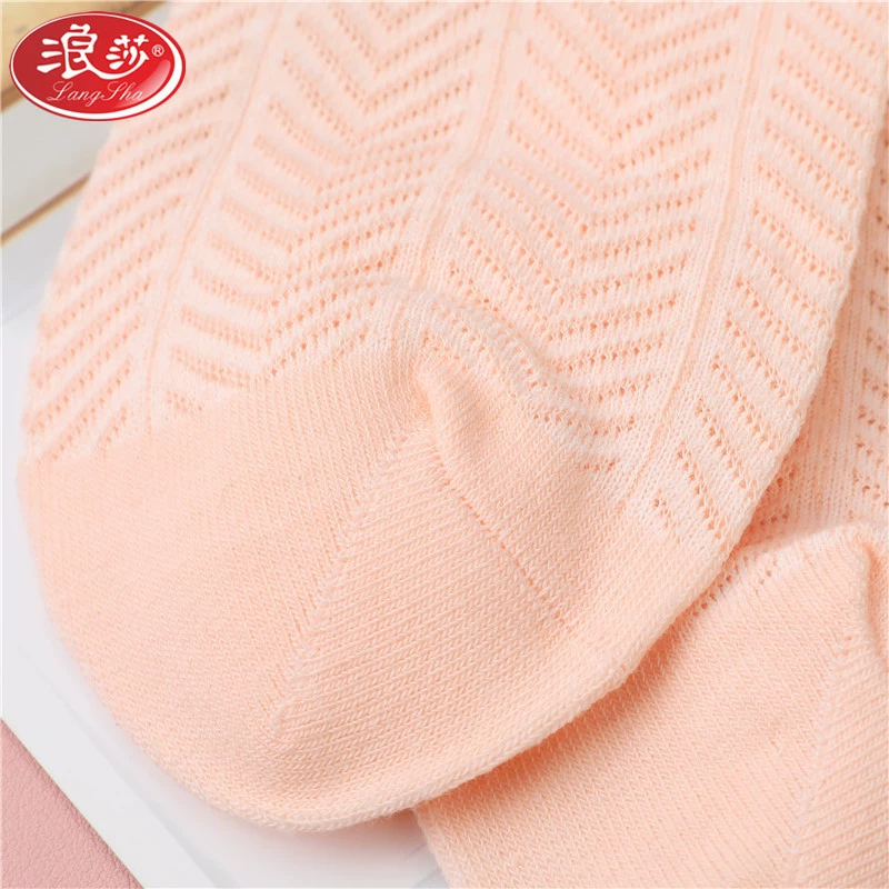 浪莎 Tide, cotton summer autumn thin fresh socks, new color