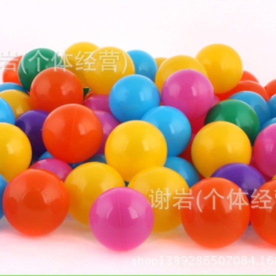 Factory Direct wholesale colorful ocean ball baby swimming pool wave ball