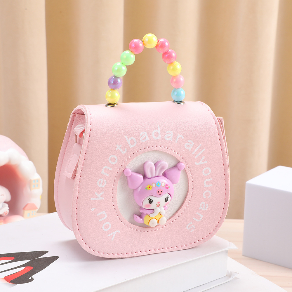 Nuevo bolso de cambio para niños divertidos niños lindos Kulomi hombro mochila de perlas chicas bolso de cambio portátil al por mayor