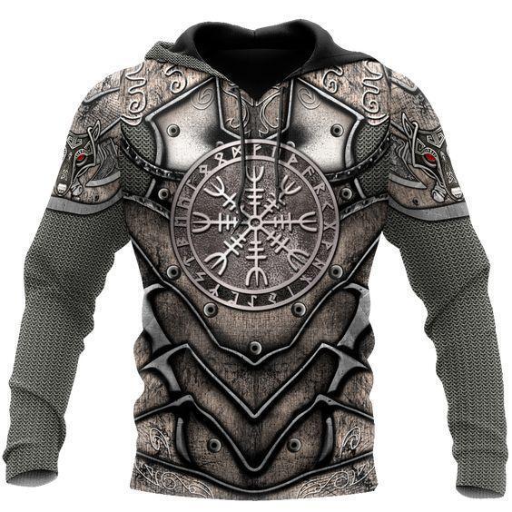 2021 European and American Spring and Autumn Fashion New Men's Viking Myth Series Cool Armor Printing 3D Sweater Hoodie 2021 European and American Spring and Autumn Fashion New Men's Viking Myth Series Cool Armor Printing 3D Sweater Hoodie