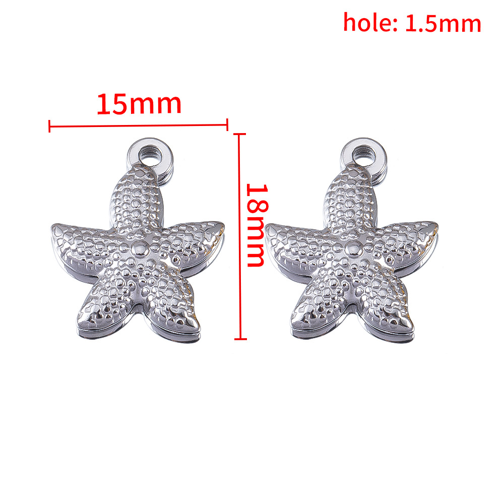 Steel color - Symmetrical thick starfish