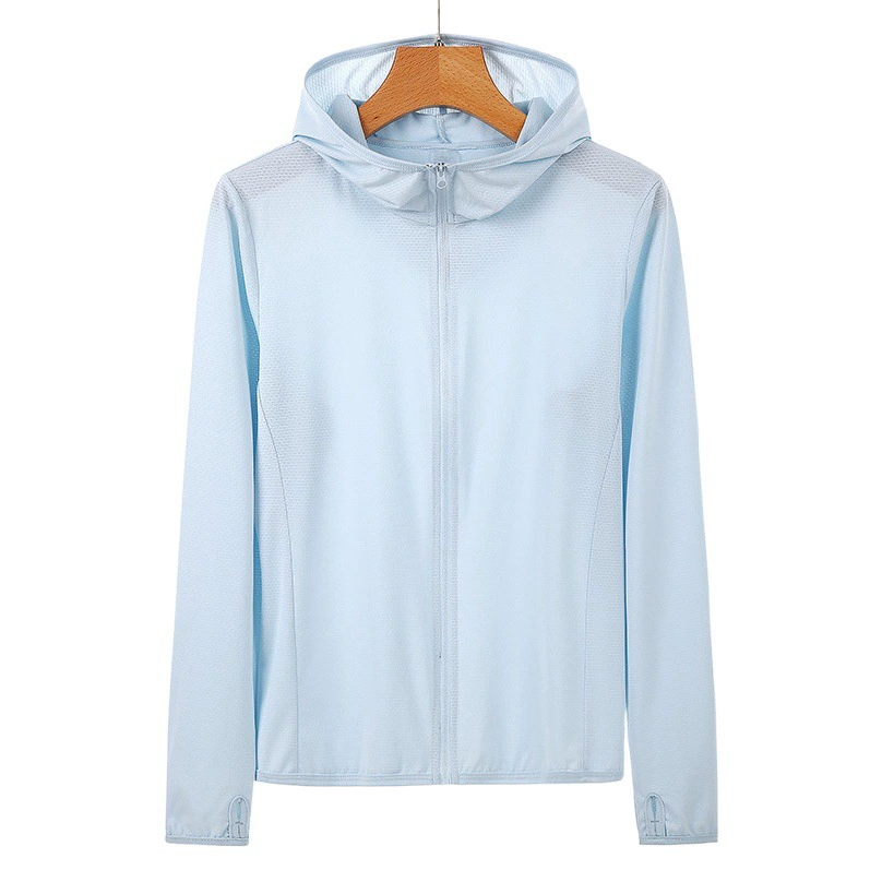 Одежда для защиты от солнца Ice Silk Мужская и Женская Летняя Повседневная дышащая тонкая рубашка с защитой от ультрафиолета 2023 Новая дышащая Солнцезащитная одежда для рыбалки