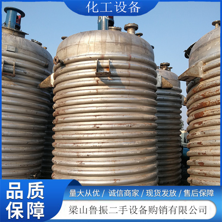 化工反应釜 现货搪瓷电气加热反应釜 15t搪瓷釜