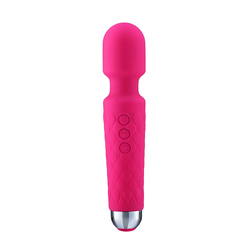 Masaje palo 20-frecuencia Caballero vibrador masturbación femenina palo fuerte choque AV stick vibrador juguete sexy Comercio exterior Venta caliente