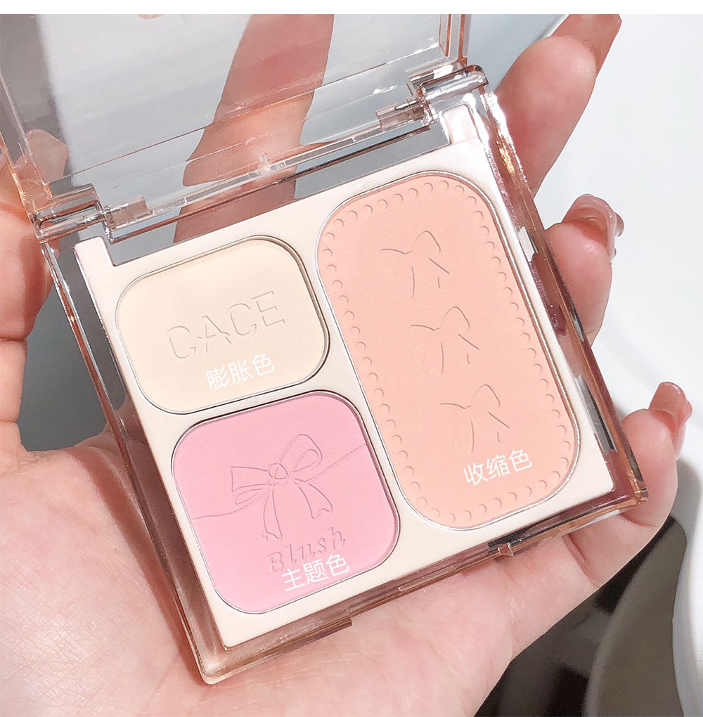 CACE's new "The Wizard of Oz" comprehensive blush palette, a set of three-color blush, natural and daily cross-border affordable wholesale undefined