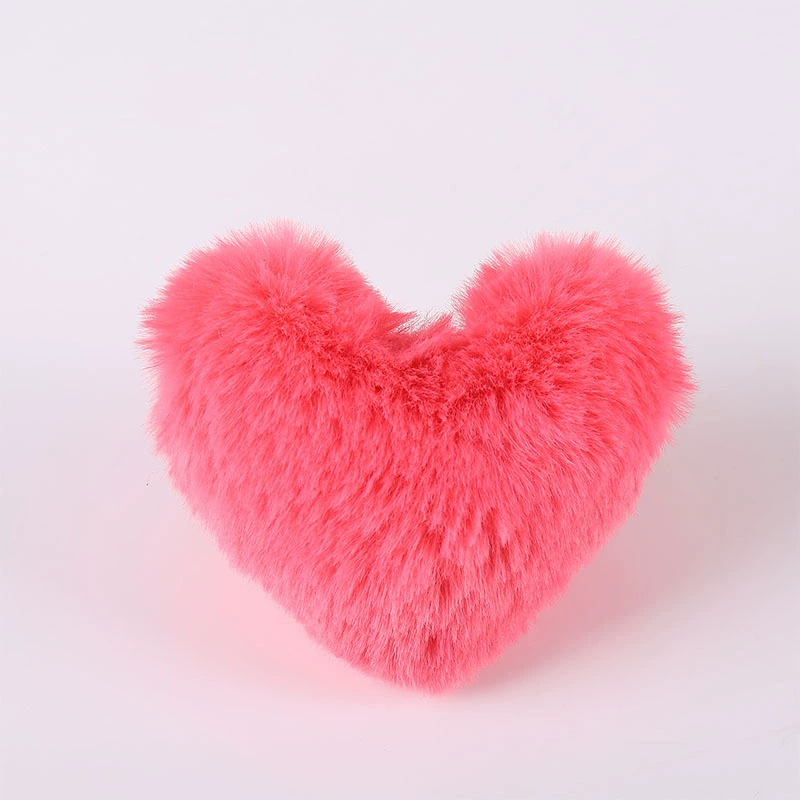 Очаровательные плюшевые украшения-подвеска в форме сердца от - милый мультяшный стиль для всех возрастов!