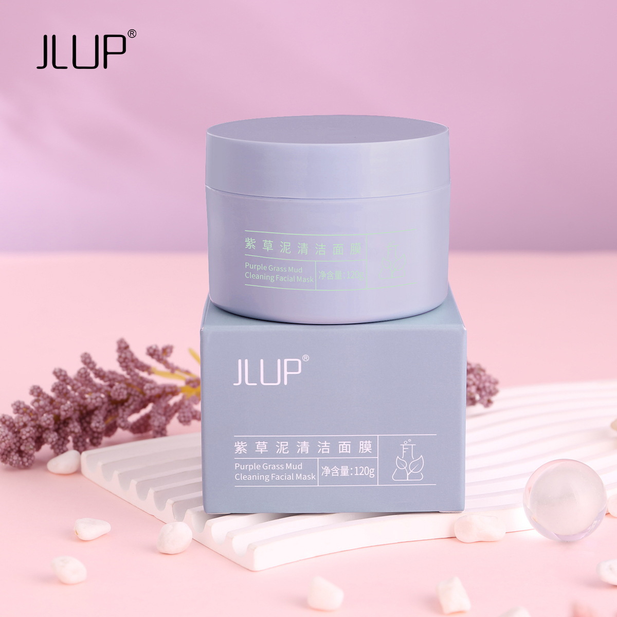 JLUP Lithospermum Mud Cleansing Mask cleanses