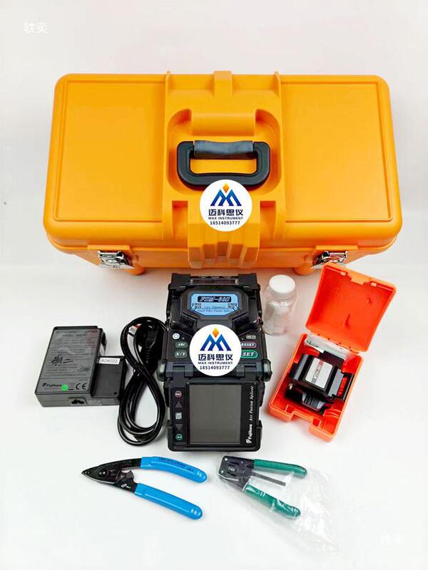 Used Fiber Optic Splicing Machine Fujikura Sumitomo Yinuo Splicing Machine Domestic Three-In-One Clamp Cable Machine Recycling