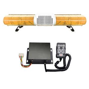 High-power LED warning light strobe light 1.2m 1003H strobe light + speaker + siren JH9200E