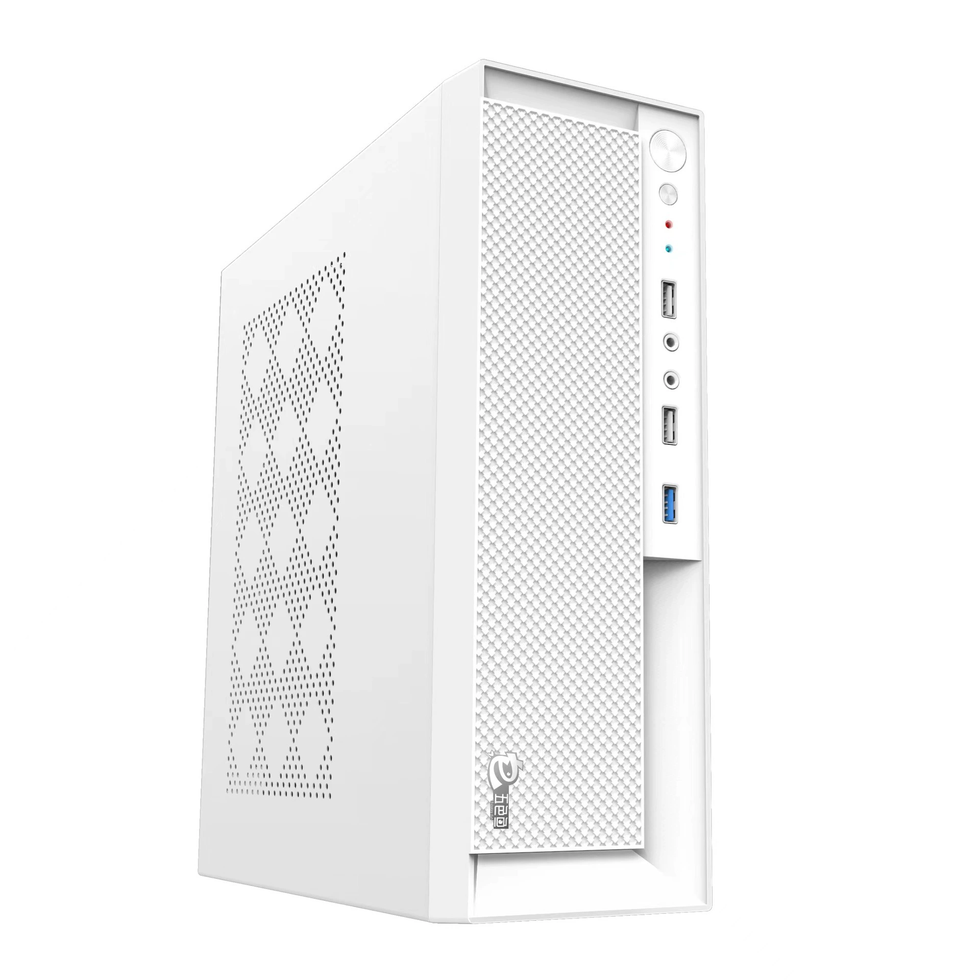 Настольный корпус Five Color Fish T3mini, компактный mATX, можно ставить вертикально и ложить горизонтально, офисный ПК с блоком питания, черный