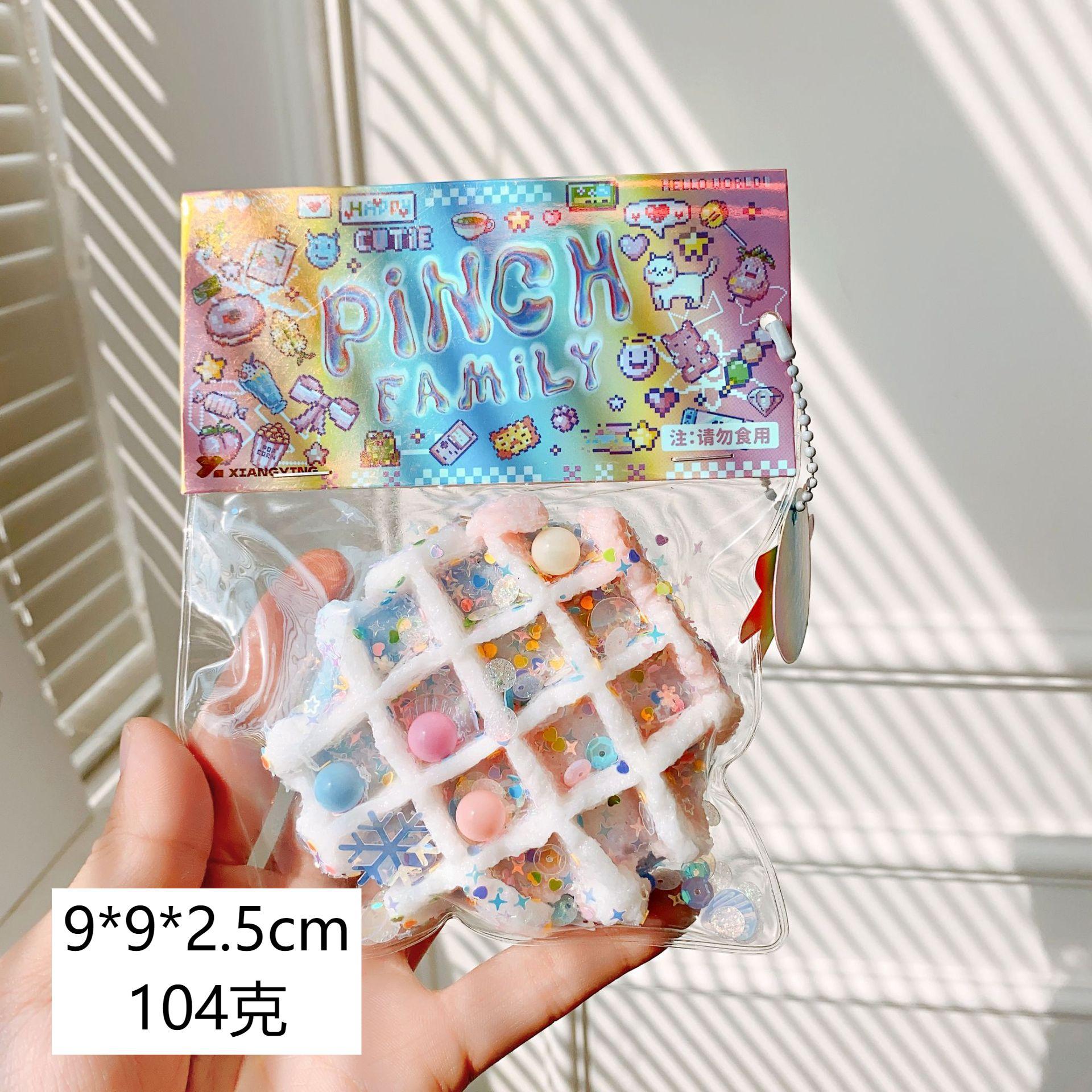 Juguete antiestrés suave tipo donut, un mágico juguete antiestrés suave.