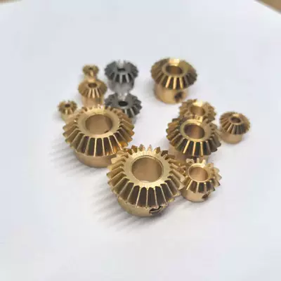 0.4M 0.5M 0.8 module 45 degree 1:1 bevel gear 3456 brass bevel gear 45 steel standard straight bevel gear 90 degree (Diferensial dişli dəstləri)
