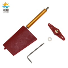 Fully immersed rudder rudder remote control boat accessories nylon stern rudder simulation boat rudder system marine rudder streamlined