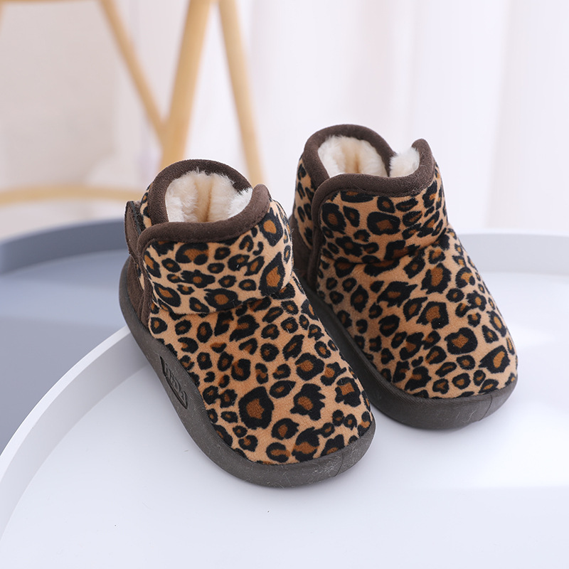 Childrens Snow Boots With Plush Insulation For Boys And Girls_voghion.com