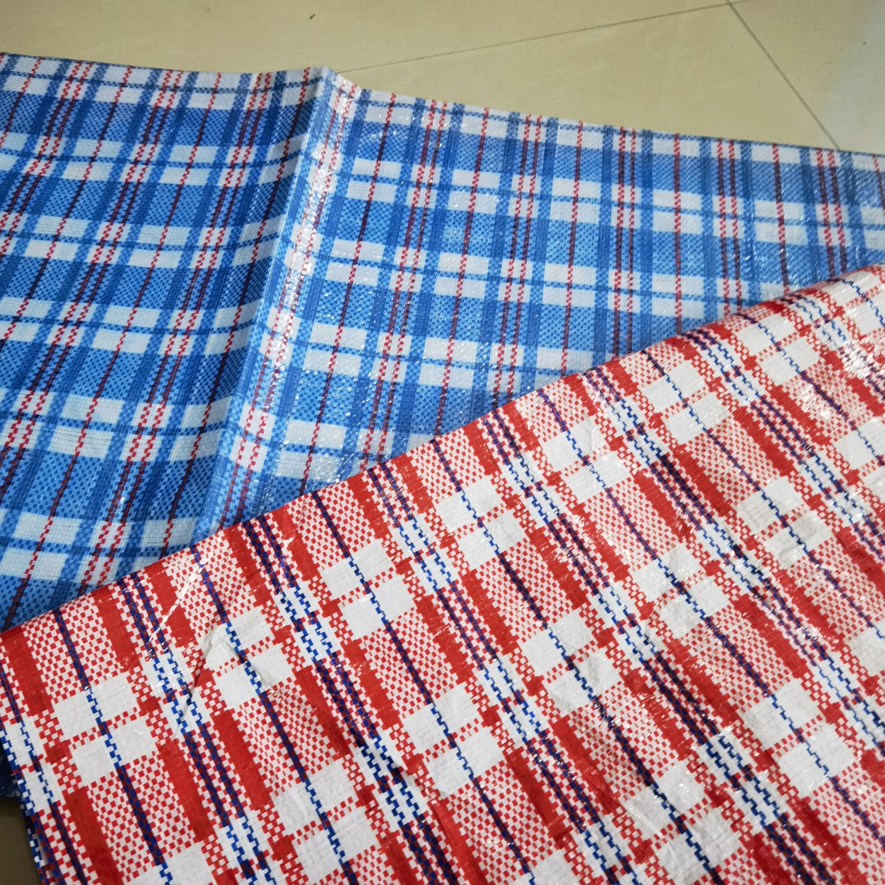 PP编织布 PP woven fabric 涂膜编织布 Moving bag fabric手提袋