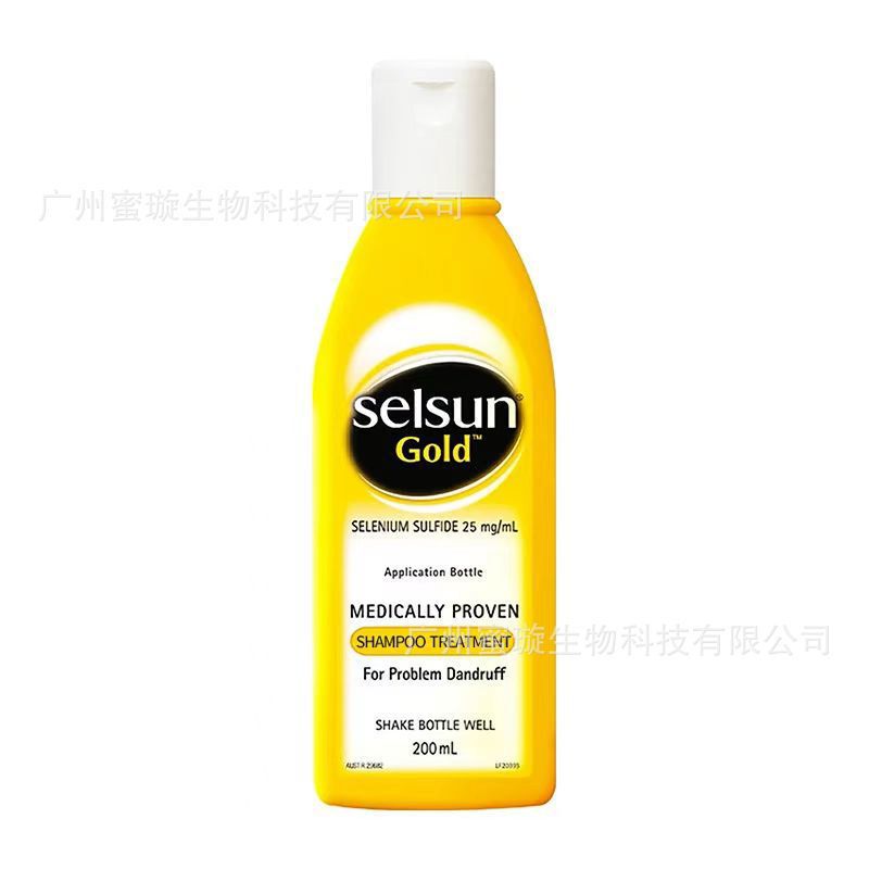 澳洲selsun洗发水200ml硫化硒去屑止痒修护洗发水男女滋养洗发露|undefined