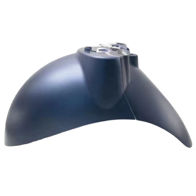Electric vehicle fender – Electric Scooter Front Fender European Version - a-set-of-xiaoguiwang-thickened-front-mud-plates-frosted-blue