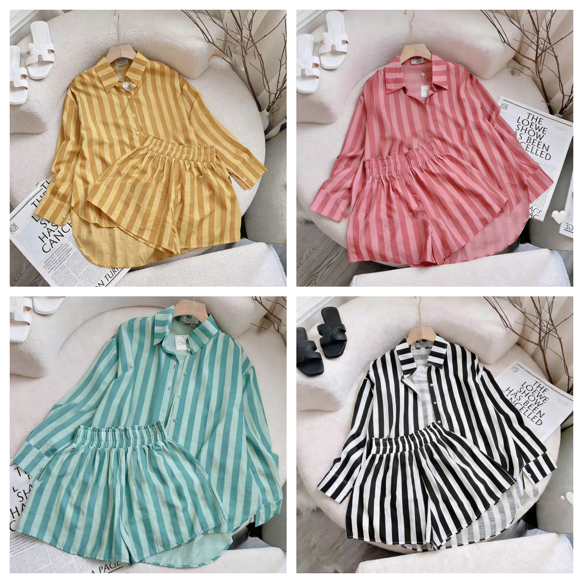 Southeast Asian Spring and Autumn Stylish, Age-Reducing, Slim-Fit, Elegant Casual Mom Fashion Wide-Leg Pants Fashion Sports Suit