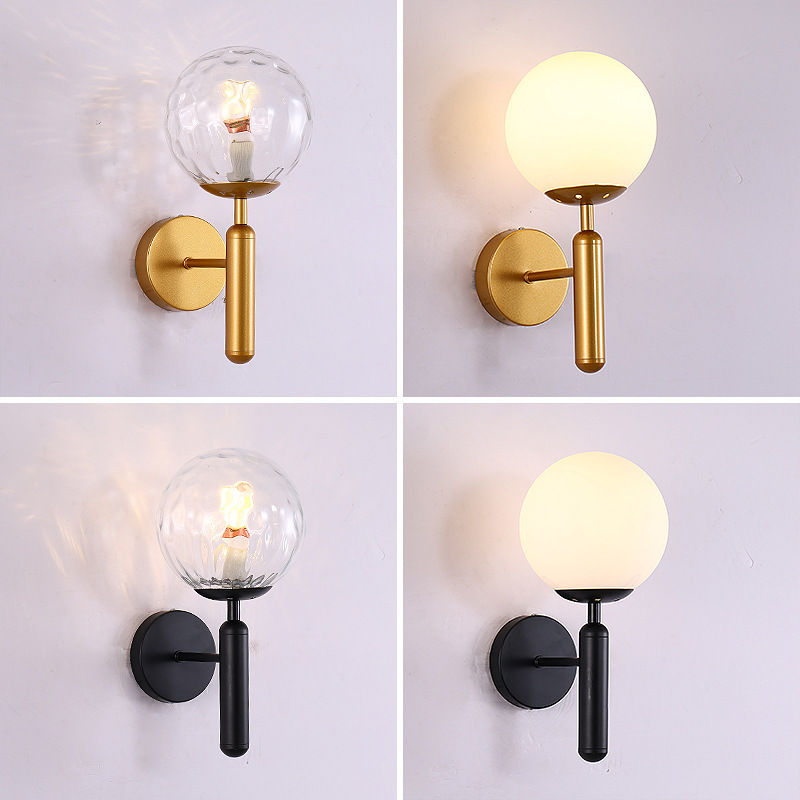 Wall Lamp Bedroom Bedside Lamp Nordic Light Luxury Living Room Background Wall Lamp Modern Simple led Aisle Corridor Lamps