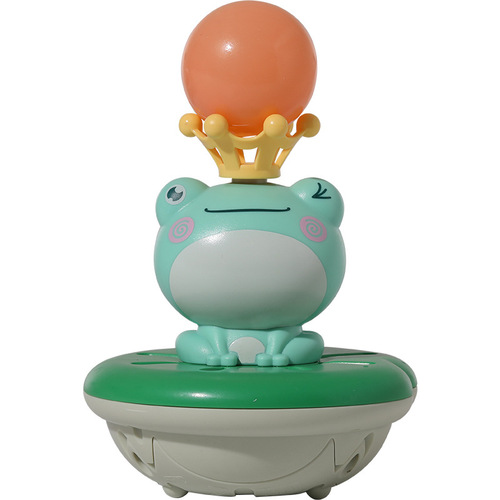 Baby bath toy baby child playing in water little yellow duck bathing and playing with water frog spray shower head swimming for boys and girls