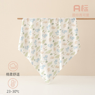 Cotton Baby Wrap Single Type a Newborn Wrap Cotton Baby Swaddling Towel Autumn and Winter Baby Supplies Baby Wrap