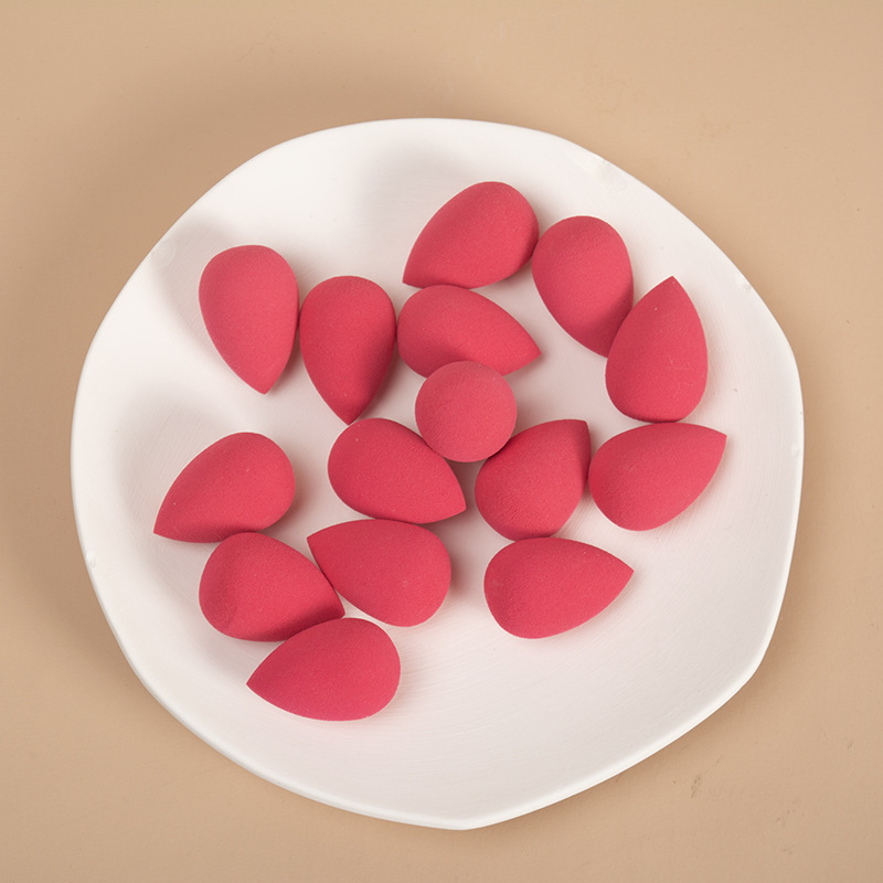 Mini huevo de maquillaje mini huevo de maquillaje esponja bola esponja pequeña gota de agua base líquida