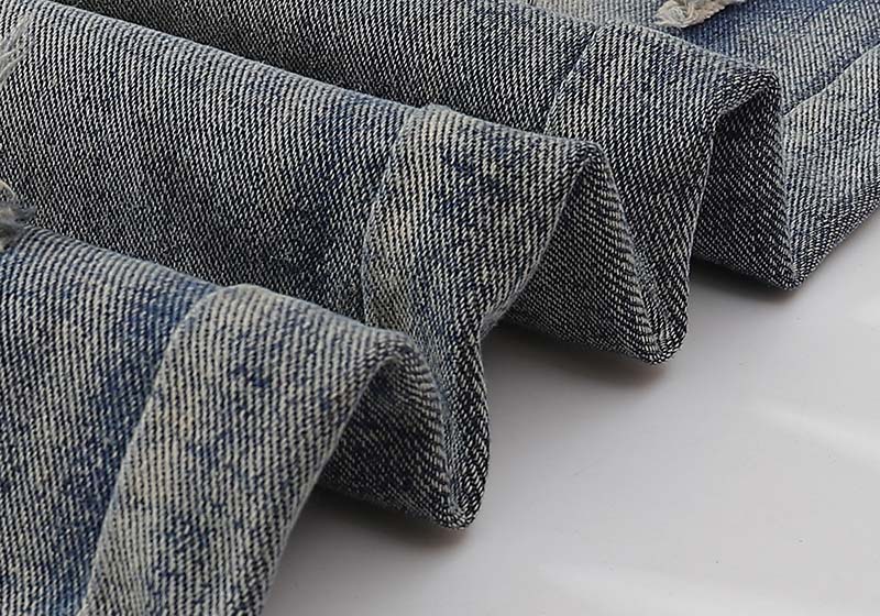 Distressed Flared Jeans For Men Vintage Washed Casual Denim Trousers_voghion.com
