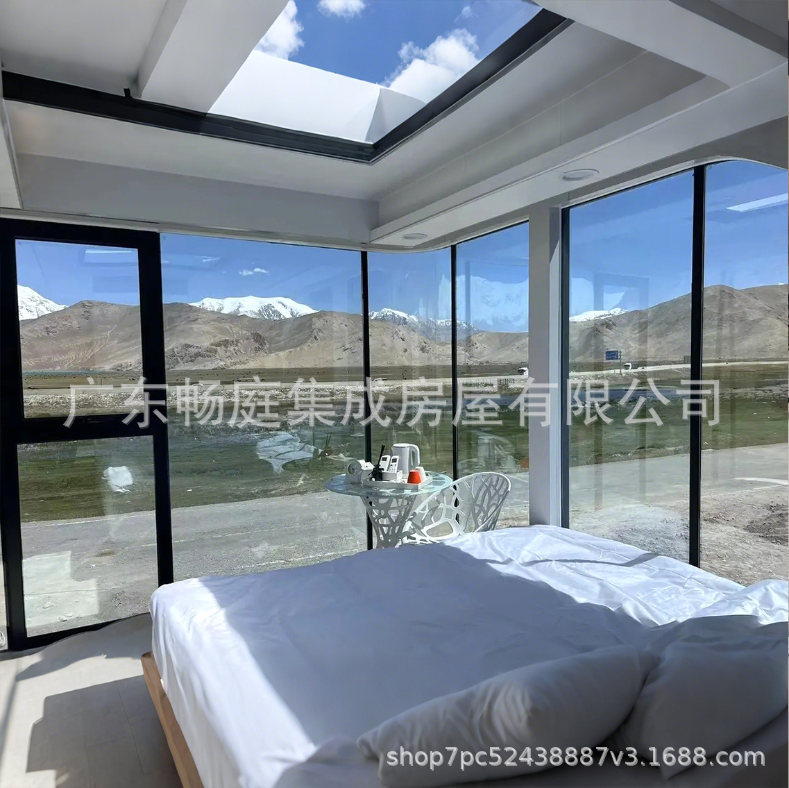 Casa prefabricada de la cápsula espacial de Guangdong Changting Star Room casa simple al aire libre casa de la cápsula espacial tibetana