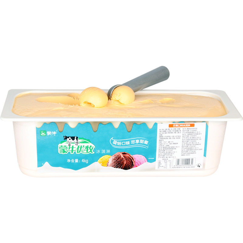 Mengniu 4kg 망고 맛 + 숟가락 파기