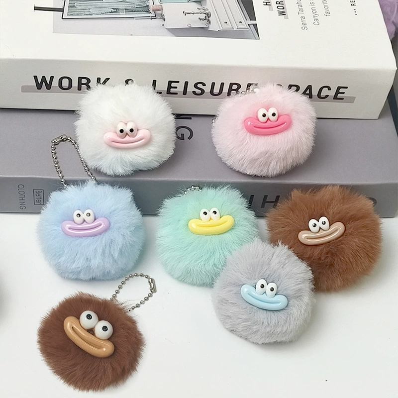 Производители продают горячие продажи 5CM милая колбаса рот имитация меха кролика