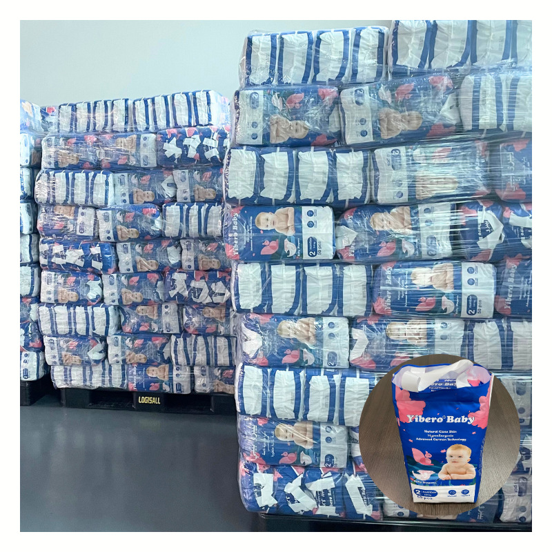 Yibero Baby Diapers Oem Customized Disposable Diapers Baby Diapers Comfortable Diapers