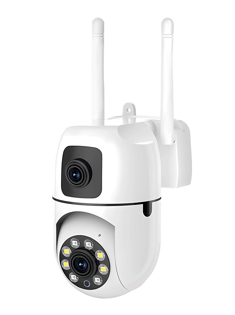 V380pro cámara de monitoreo de teléfono móvil doble lente doble pantalla cámara de monitoreo interior visión nocturna remota image 6