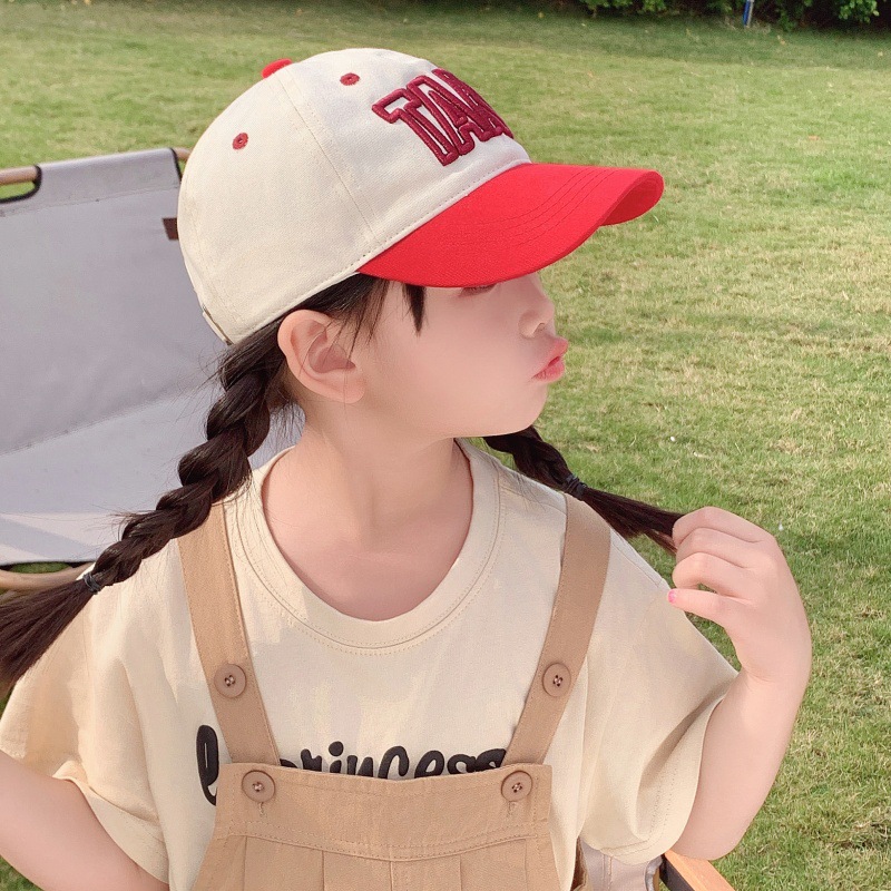 Kids Casual Sun Hat Breathable Summer Baseball Cap With Protection_voghion.com