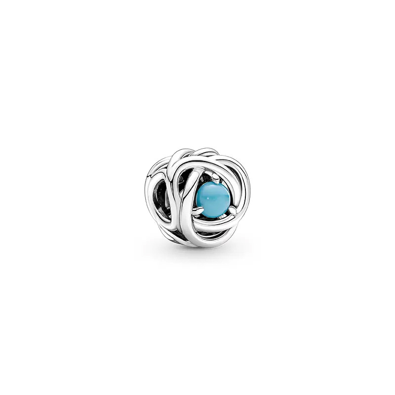 Glam Solid Color Sterling Silver Inlay Artificial Gemstones Jewelry Accessories display picture 4